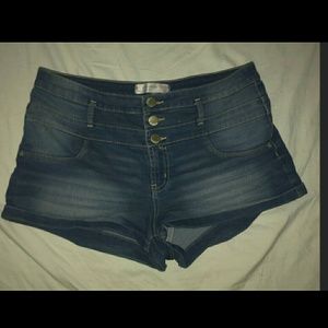 No Boundaries, high wasted shorts.